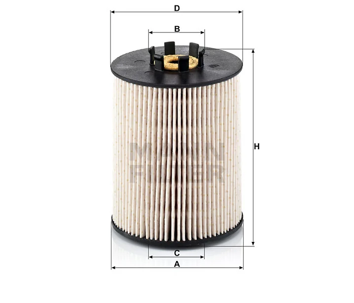 Mann-Filter - PU 815 x - Kraftstofffilterelement (metallfrei)
