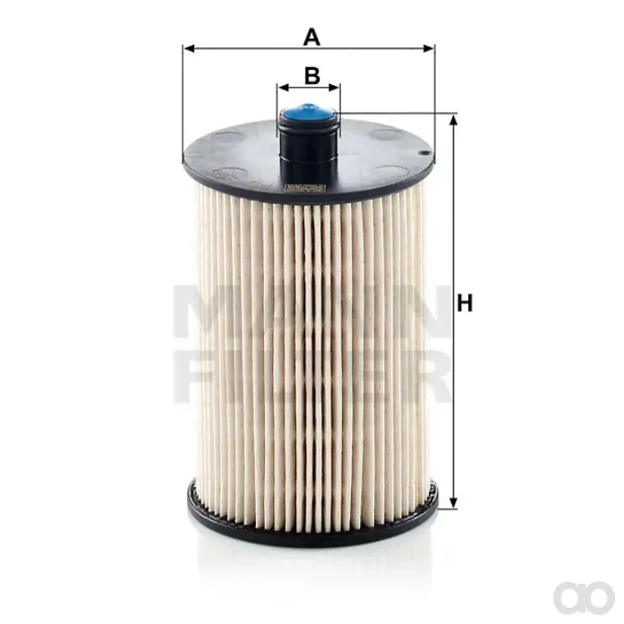 Mann-Filter - PU 820 x - Kraftstofffilterelement (metallfrei)