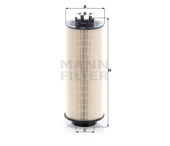 Mann-Filter - PU 966/1 x - Kraftstofffilterelement (metallfrei)