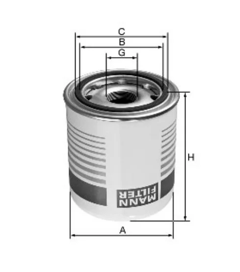 Mann-Filter - TB 1374/13 x - Trockenmittelbox