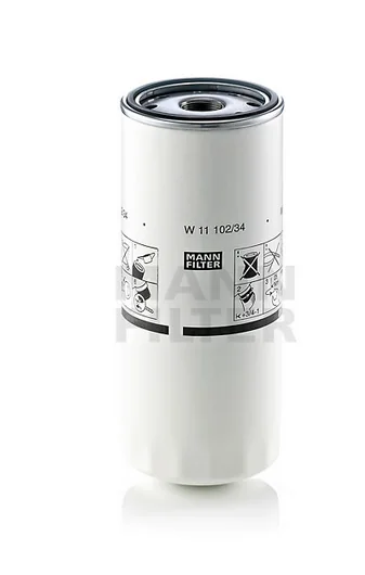 Mann-Filter - W 11 102/34 - Ölfilter SpinOn