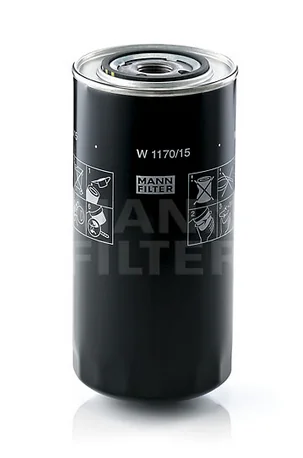 Mann-Filter - W 1170/15 - Wechselfilter SpinOn