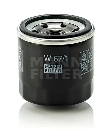 Mann-Filter - W 67/1 - Ölfilter SpinOn