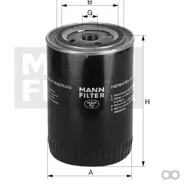 Mann-Filter - W 7053 - Ölfilter SpinOn