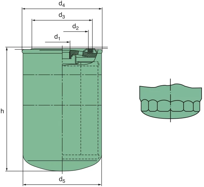 Mann-Filter - W 712/52 - Wechselfilter SpinOn