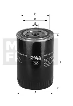 Mann-Filter - W 920/84 - Wechselfilter SpinOn