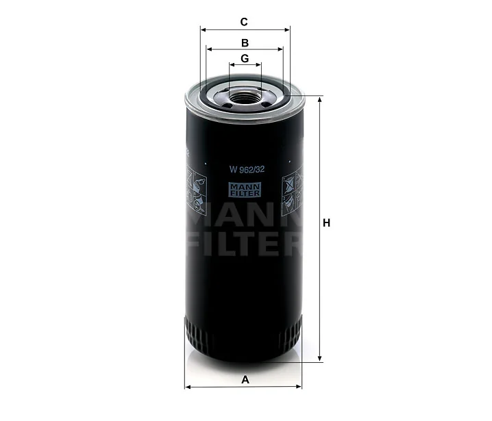 Mann-Filter - W 962/32 - Wechselfilter