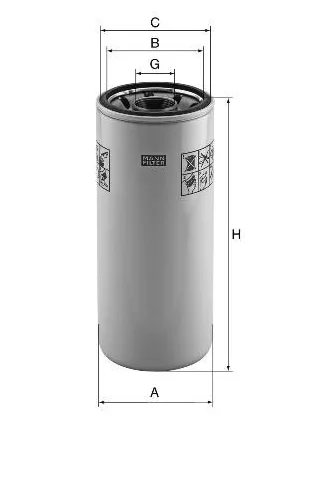 Mann-Filter - WD 10 008 - Wechselfilter