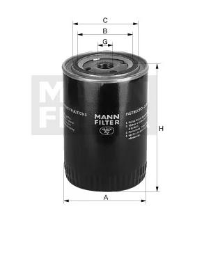 Mann-Filter - WD 10 013 - Wechselfilter