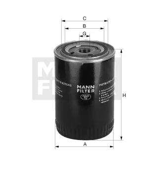 Mann-Filter - WD 10 014 - Wechselfilter