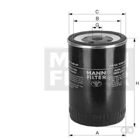 Mann-Filter - WDK 11 102/17 - Kraftstoffwechselfilter