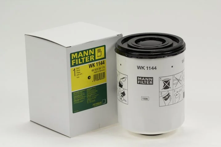 Mann-Filter - WK 1144 - Kraftstofffilter SpinOn