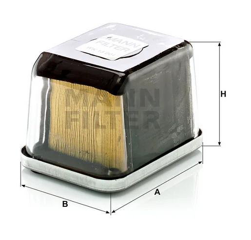 Mann-Filter - WK 13 001 - Kraftstofffilterelement