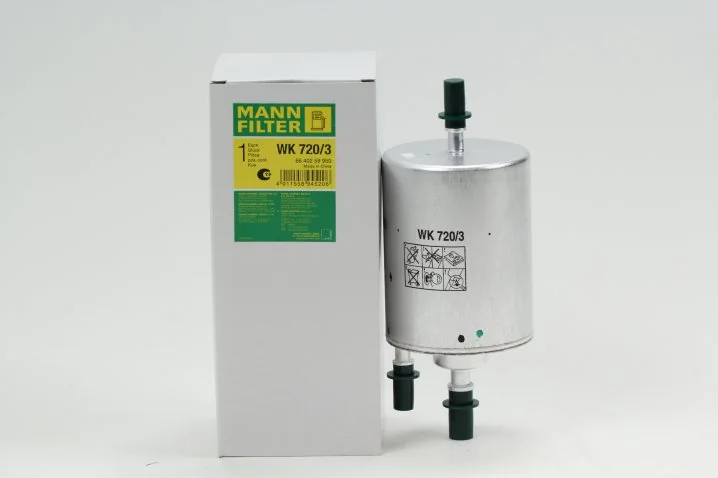 Mann-Filter - WK 720/3 - Kraftstoff-Leitungsfilter Inline