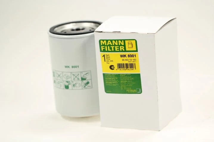 Mann-Filter - WK 8001 - Kraftstoffwechselfilter