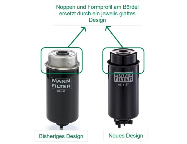 Mann-Filter - WK 8123 - Kraftstofffilterelement