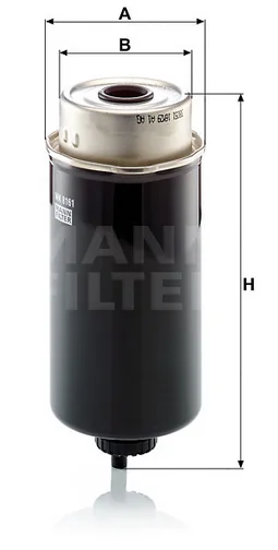 Mann-Filter - WK 8161 - Kraftstofffilter SpinOn