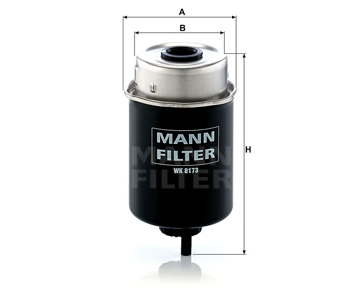 Mann-Filter - WK 8173 - Kraftstoffwechselfilter