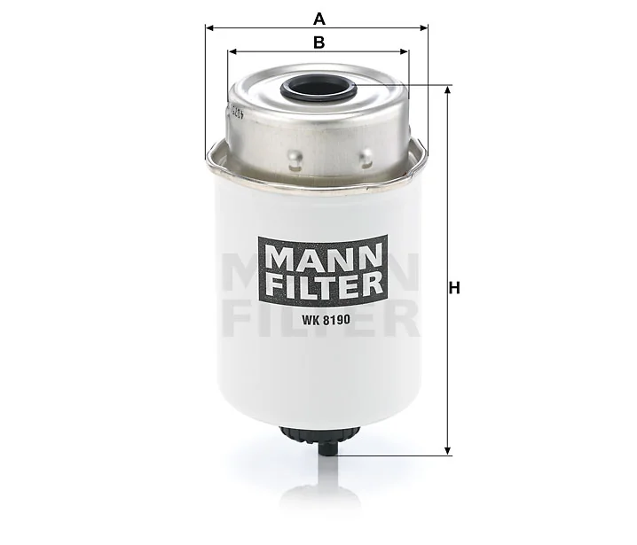Mann-Filter - WK 8190 - Kraftstofffilter SpinOn