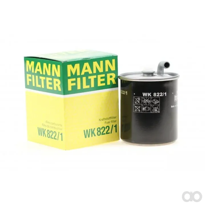 Mann-Filter - WK 822/1 - Kraftstoff-Leitungsfilter Inline