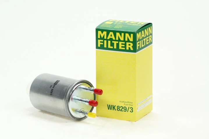 Mann-Filter - WK 829/3 - Kraftstoff-Leitungsfilter (Inline)