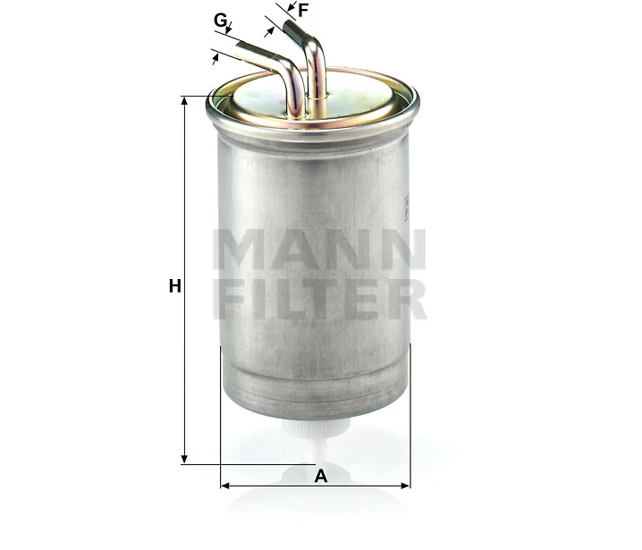Mann-Filter - WK 845/3 - Kraftstoff-Leitungsfilter (Inline)