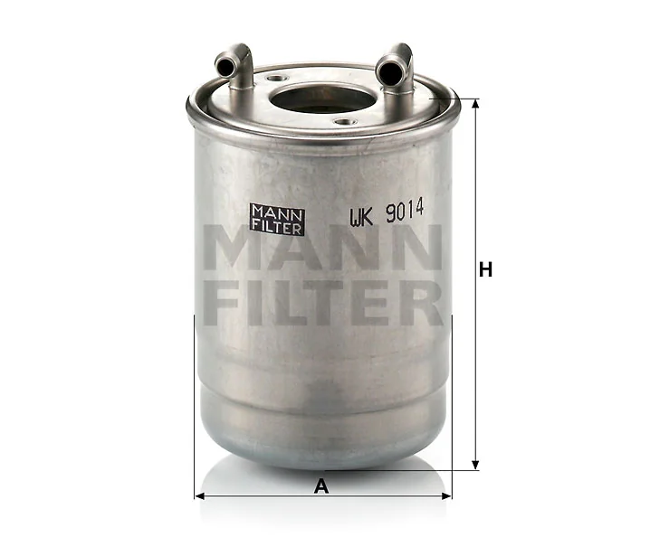 Mann-Filter - WK 9014 z - Kraftstoff-Leitungsfilter (Inline)