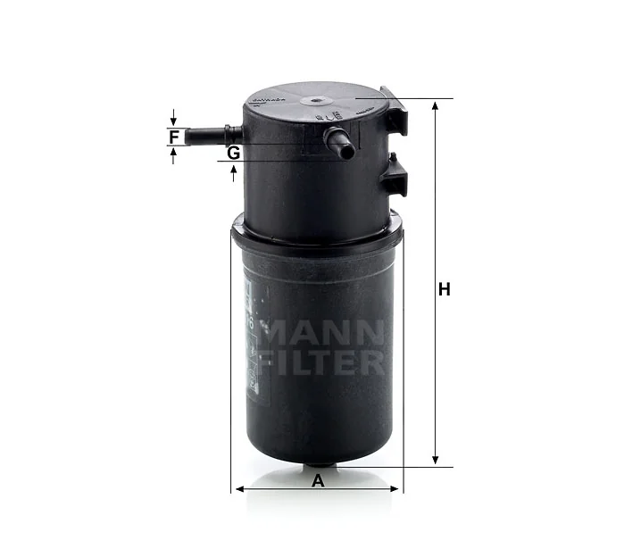 Mann-Filter - WK 9016 - Kraftstoff-Leitungsfilter Inline