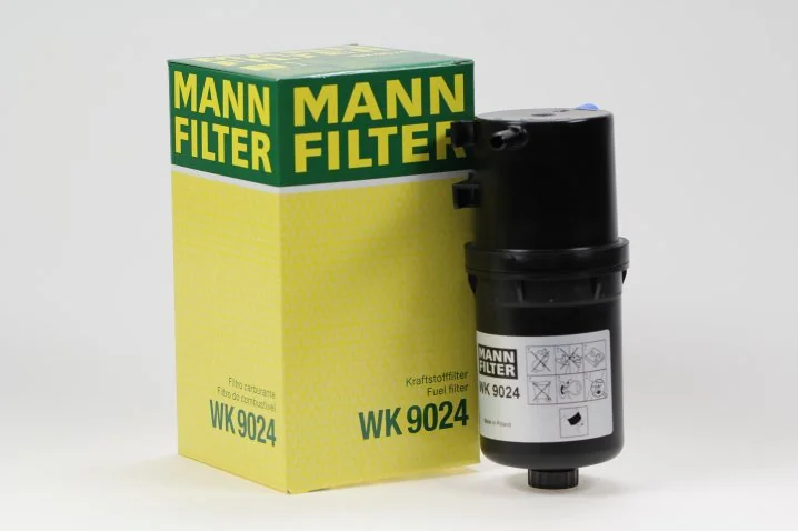 Mann-Filter - WK 9024 - Kraftstoff-Leitungsfilter (Inline)