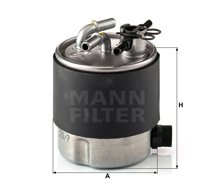 Mann-Filter - WK 920/7 - Kraftstoff-Leitungsfilter (Inline)