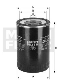 Mann-Filter - WK 930/6 x - Kraftstoffwechselfilter