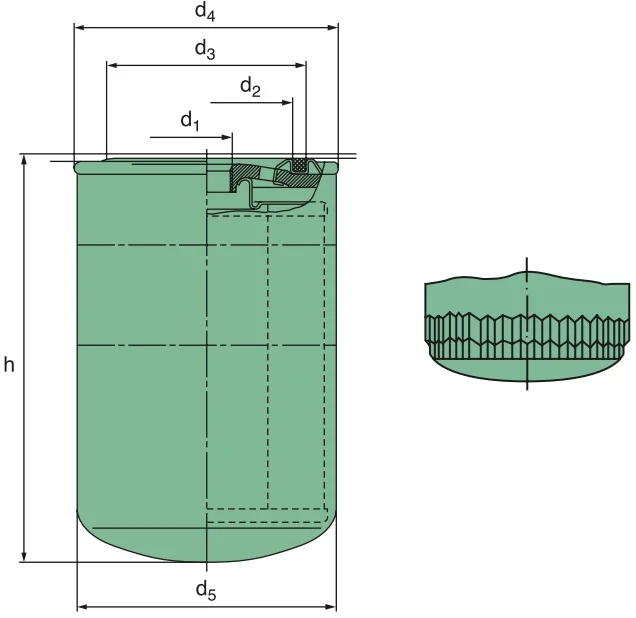 Mann-Filter - WK 950/3 - Kraftstoffwechselfilter