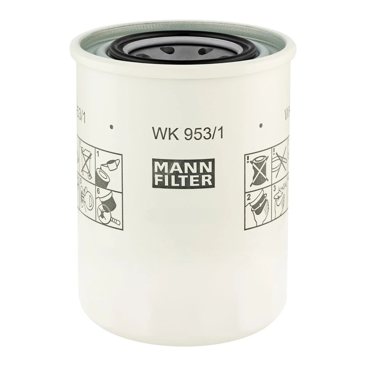 Mann-Filter - WK 953/1 - Kraftstofffilter SpinOn