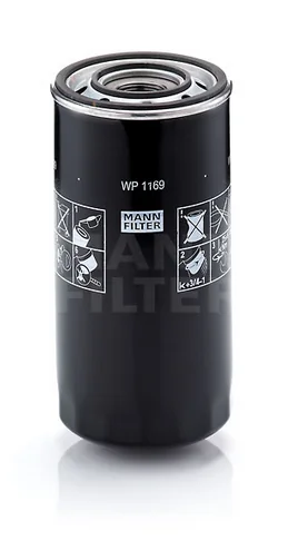 Mann-Filter - WP 1169 - Wechselfilter SpinOn (Nebenstrom)