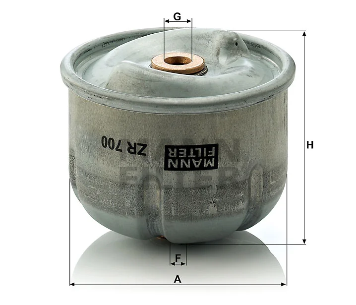Mann-Filter - ZR 700 x - Ölfilterelement (für Zentrifuge)