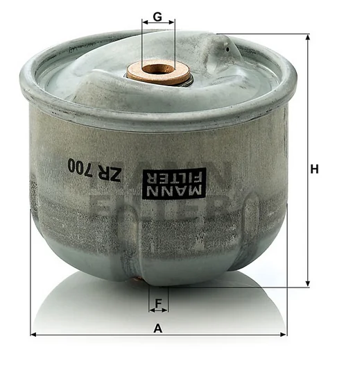Mann-Filter - ZR 700 x - Ölfilterelement (für Zentrifuge)