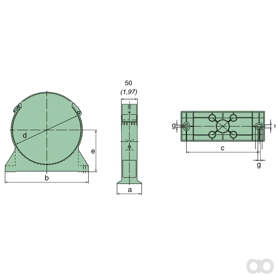 Mann Hummel - 39 600 40 999 - Halter für Luftfilter