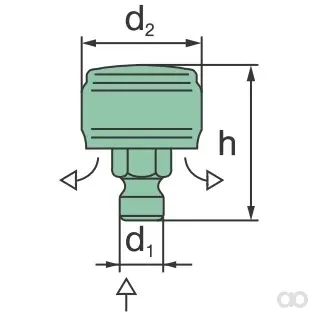 Mann Hummel - 42 001 62 103 - Luftfilter (Be- und Entlüftung M 12x1,5)