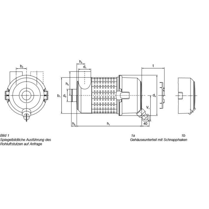 Mann Hummel - 44 100 92 920 - Luftfilter (Europiclon)