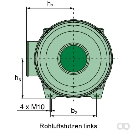 Mann Hummel - 44 632 85 952 - Luftfilter (Pico NLG 15-15)