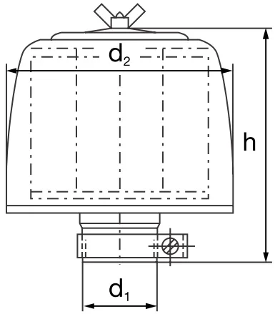 Mann Hummel - 45 037 77 015 - Luftfilter (Be- und Entlüftung NW60)