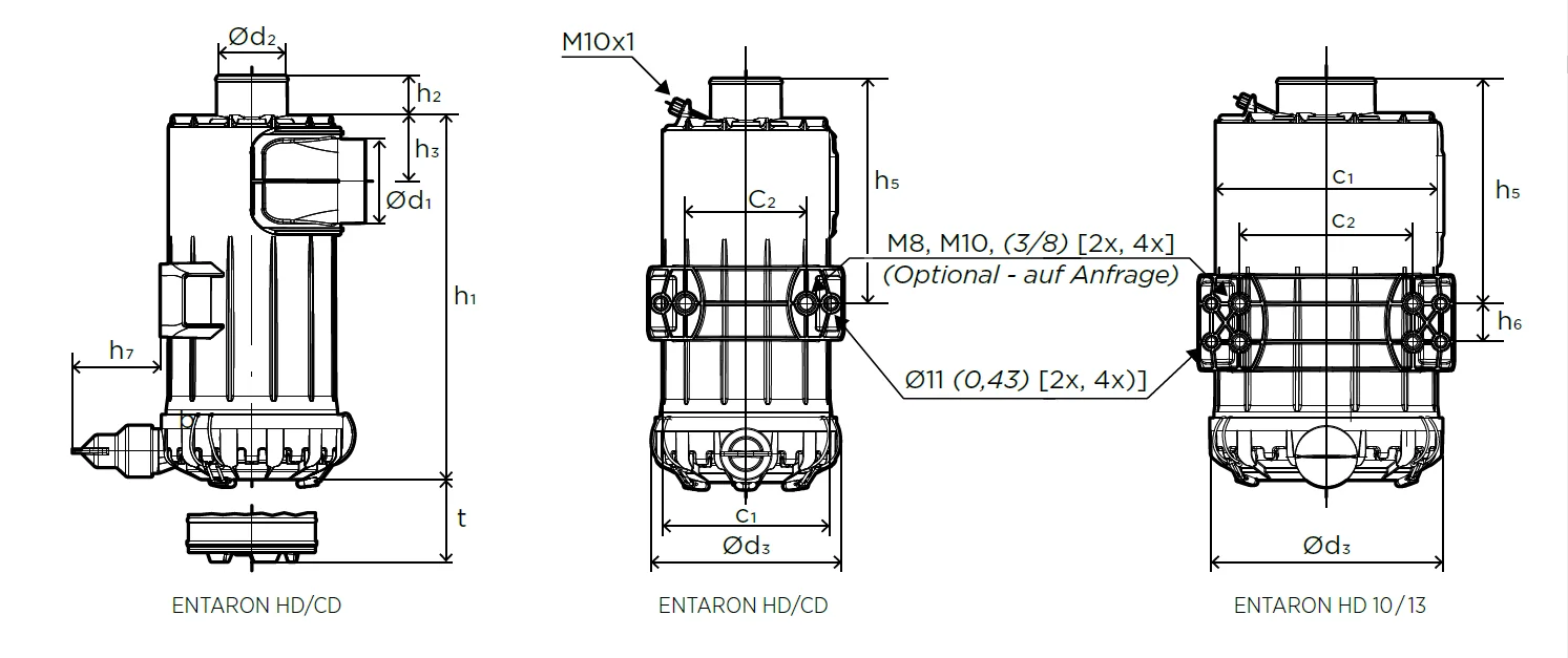 Mann Hummel - 45 192 92 912 - Luftfilter (Entaron HD 10)