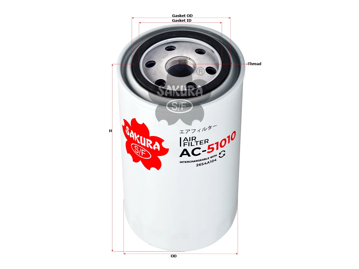 Sakura - AC-51010 - Kraftstofffilter SpinOn