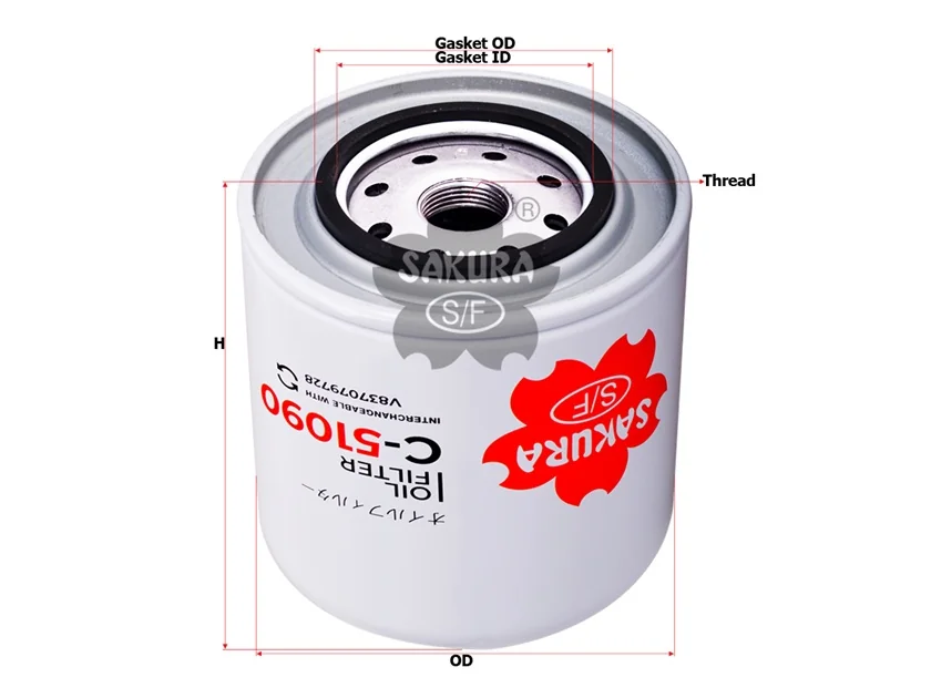 Sakura - C-51090 - Ölfilter SpinOn