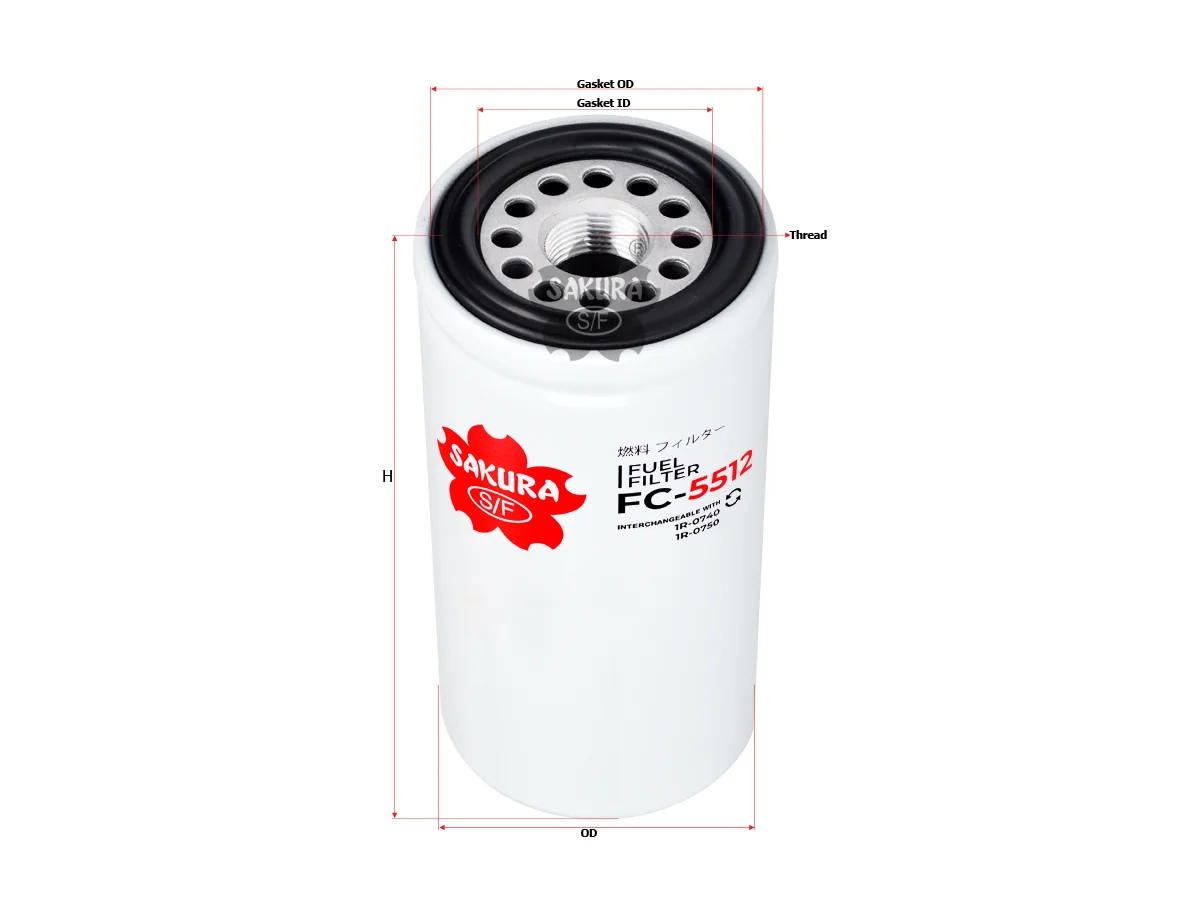 Sakura - FC-5512 - Kraftstofffilterelement