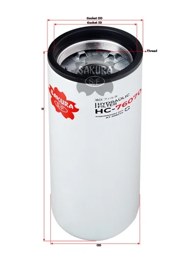 Sakura - HC-76070 - Hydraulikfilter SpinOn