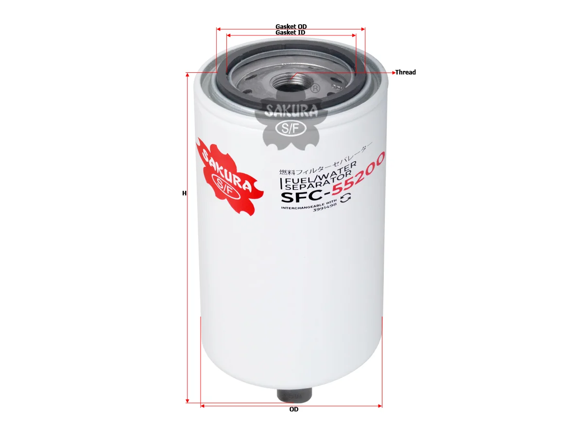 Sakura - SFC-55200 - Kraftstoff/Wasserabscheider