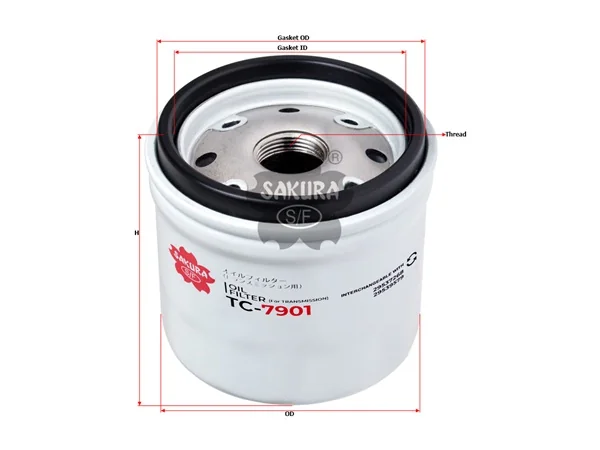 Sakura - TC-7901 - Hydraulikfilter SpinOn