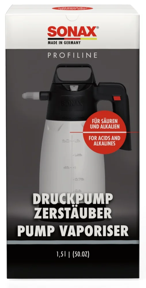 Sonax - SONAX Druckpump Zerstäuber - für Säuren+Alkalien