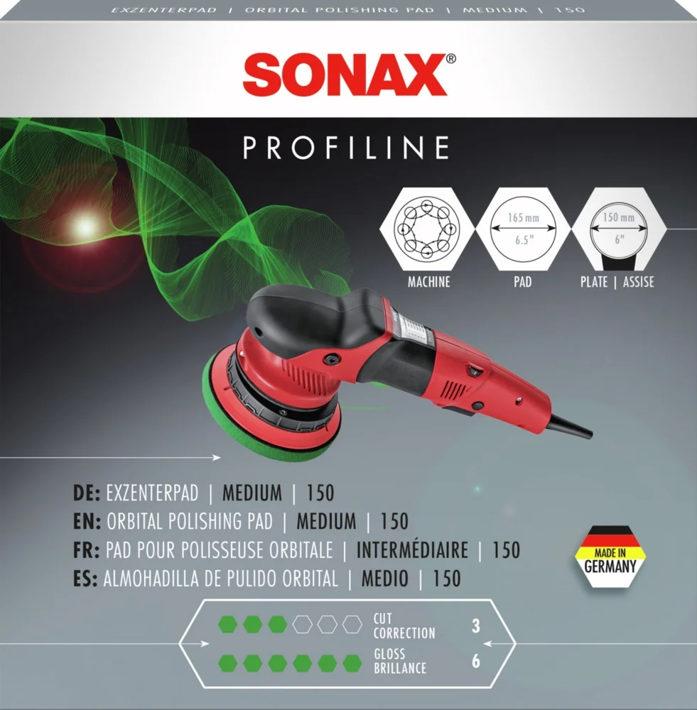 Sonax - SONAX ExzenterPad medium 150 - SONAX ExzenterPad medium 150